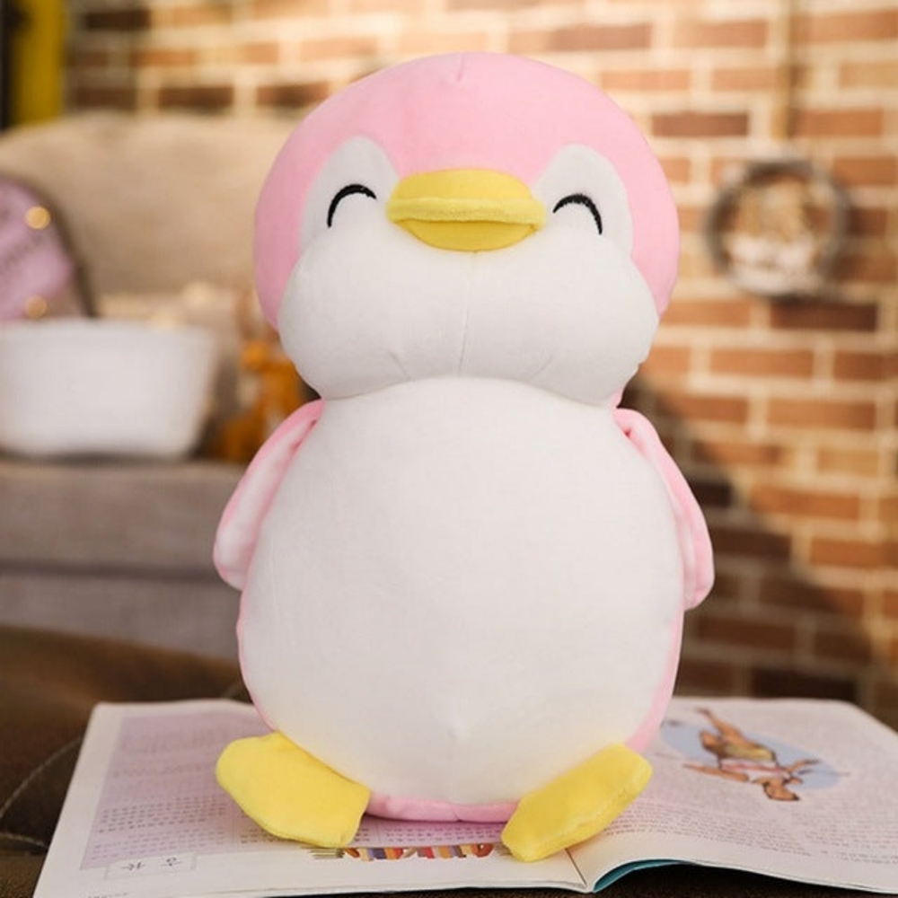 1 SUPER SOFT PENGUIN PLUSH STUFFED PILLOW!